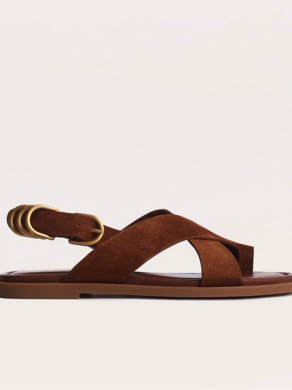 Rag & Bone Women’s Gio Toe Loop Suede Sandals - BRAND NEW/NEVER USED - Size 9 - Picture 3 of 5